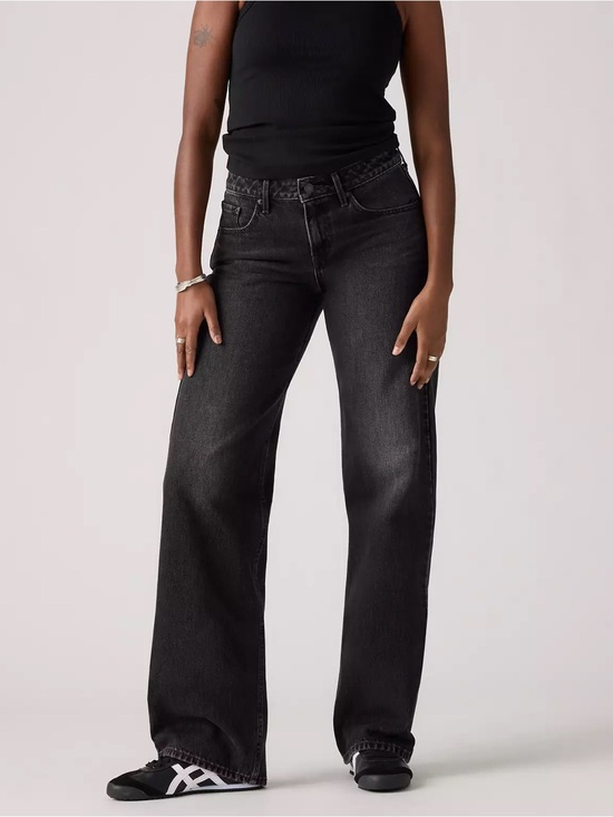 Levi's Denim - Levi’s NWT Black Low Rise Straight Leg Low Loose Jeans Sz 26